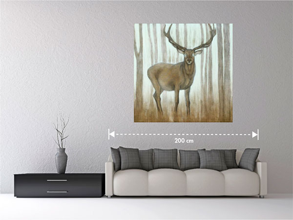 Deer in Fog