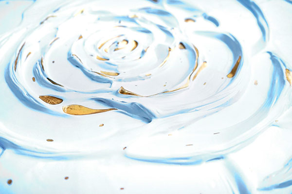 Little White Rose with a&nbsp;Touch of Gold I
