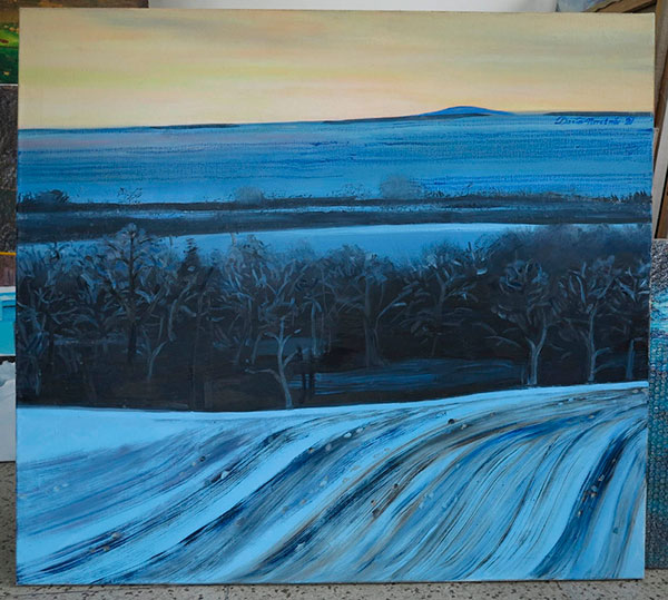 Blue Landscape