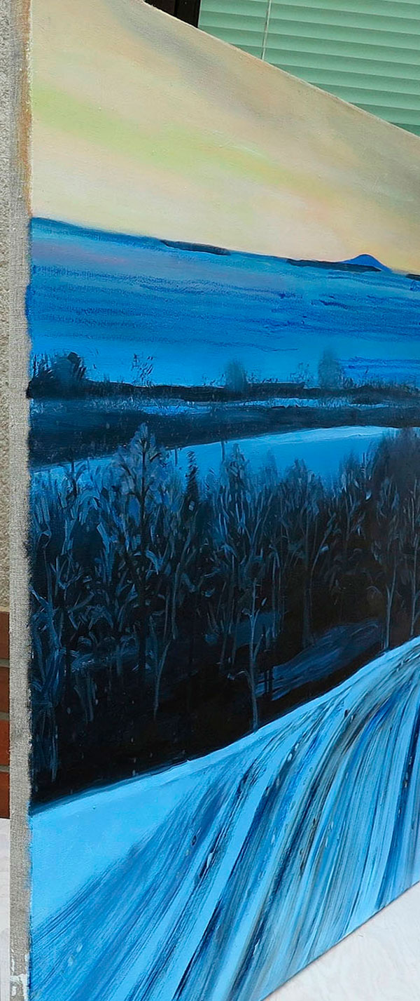 Blue Landscape