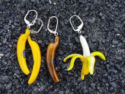 Banány trs - náhrdelník